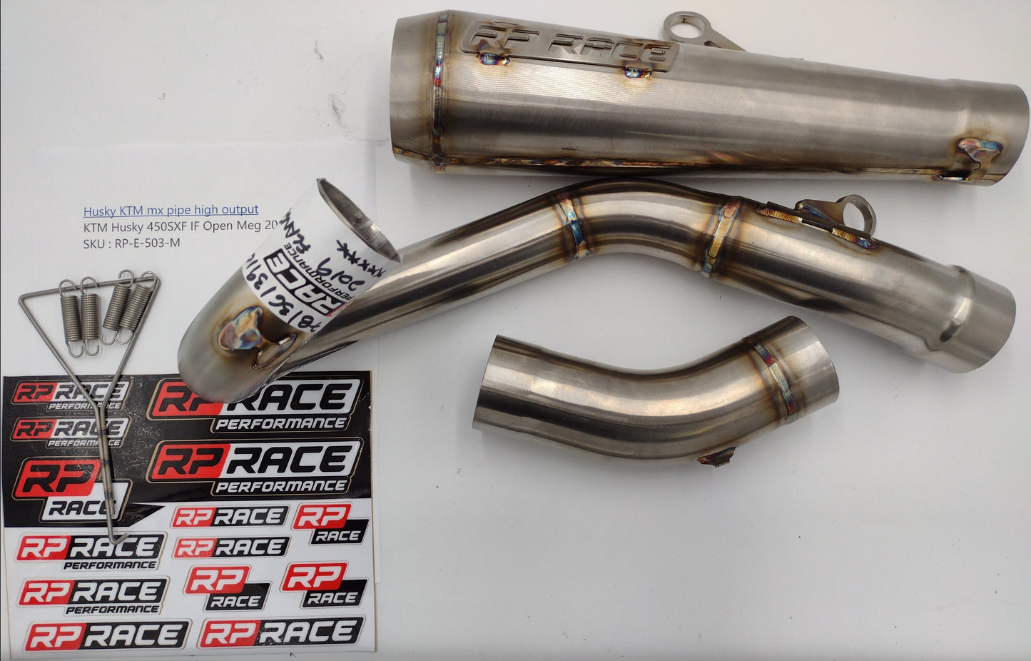 KTM 450 Dirt Bike Exhaust