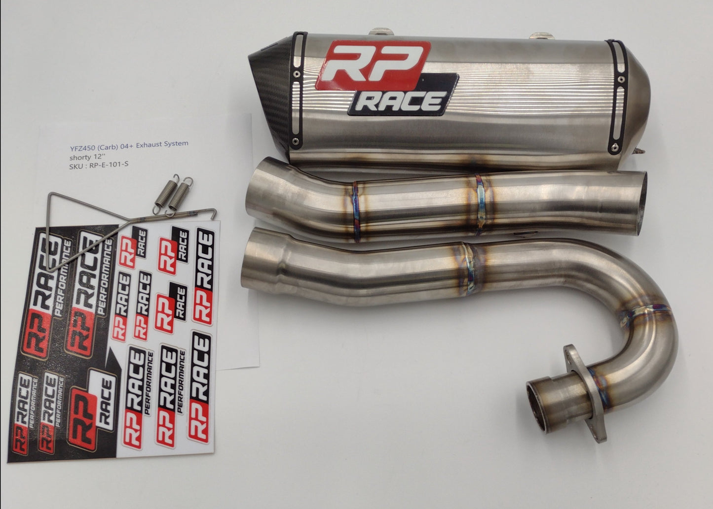 Yamaha YFZ450 (Carb) 2004-2009 Exhaust System