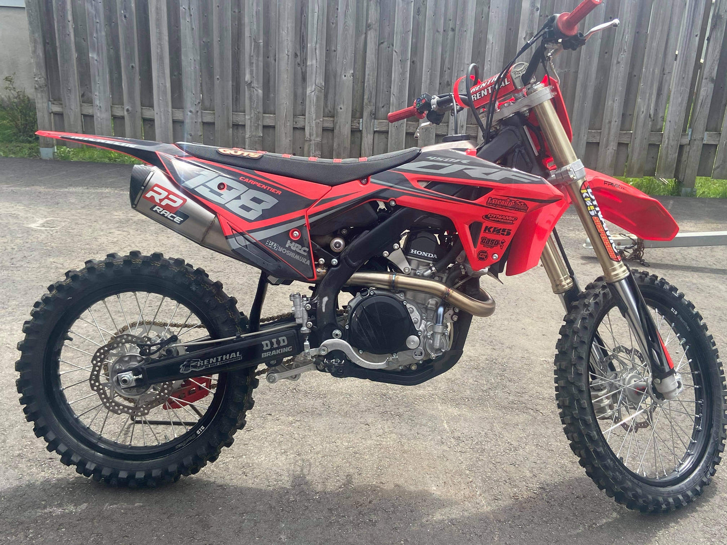 Honda CRF450R Exhaust System
