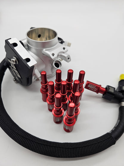 Injector connector plug