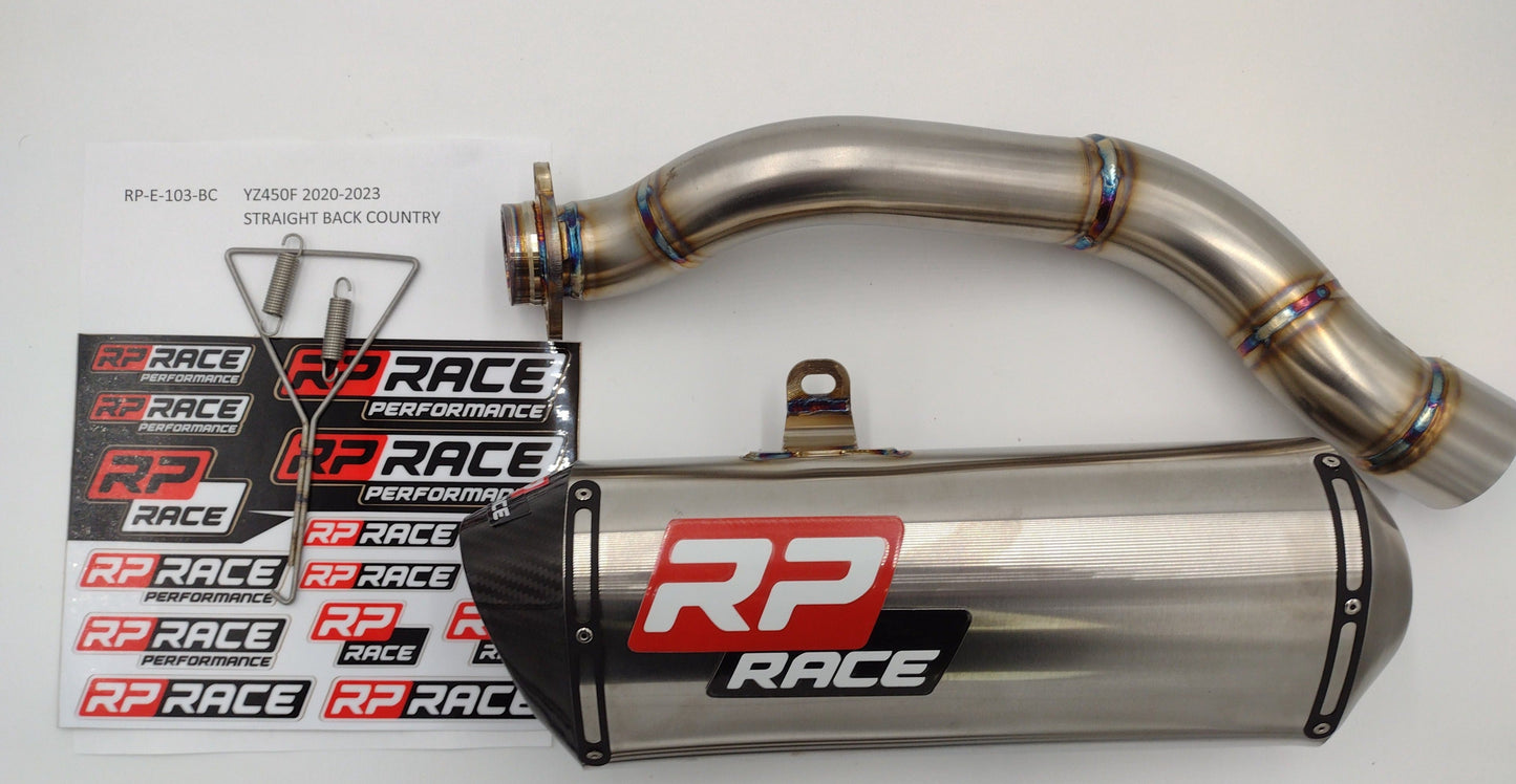 Yamaha YZ450F Straight Back Exhaust