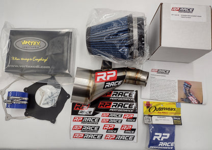 Yamaha YFZ450R POWER UP KIT - Exhaust, Intake, Throttle body and Vortex