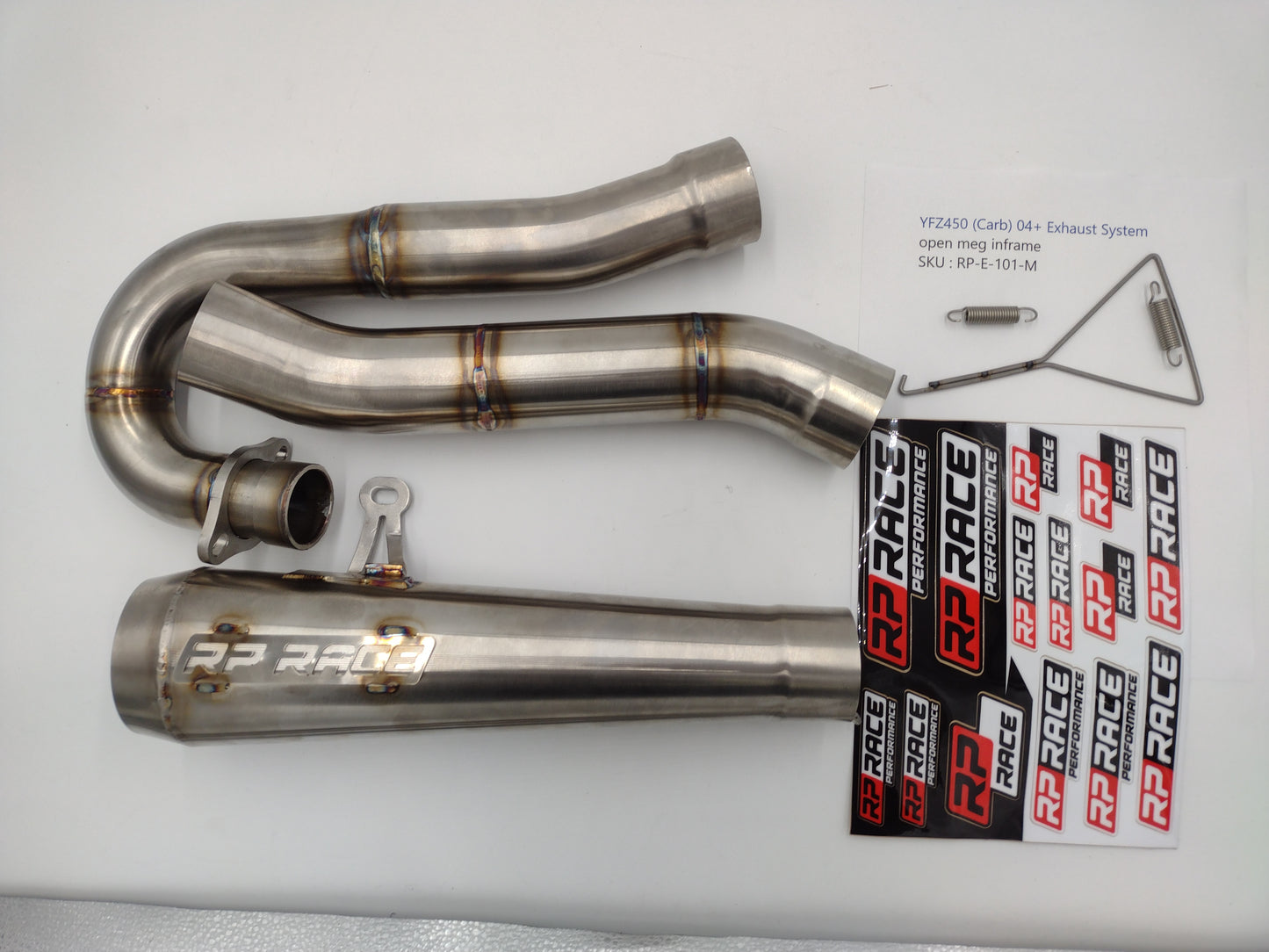 Yamaha YFZ450 (Carb) 2004-2009 Exhaust System
