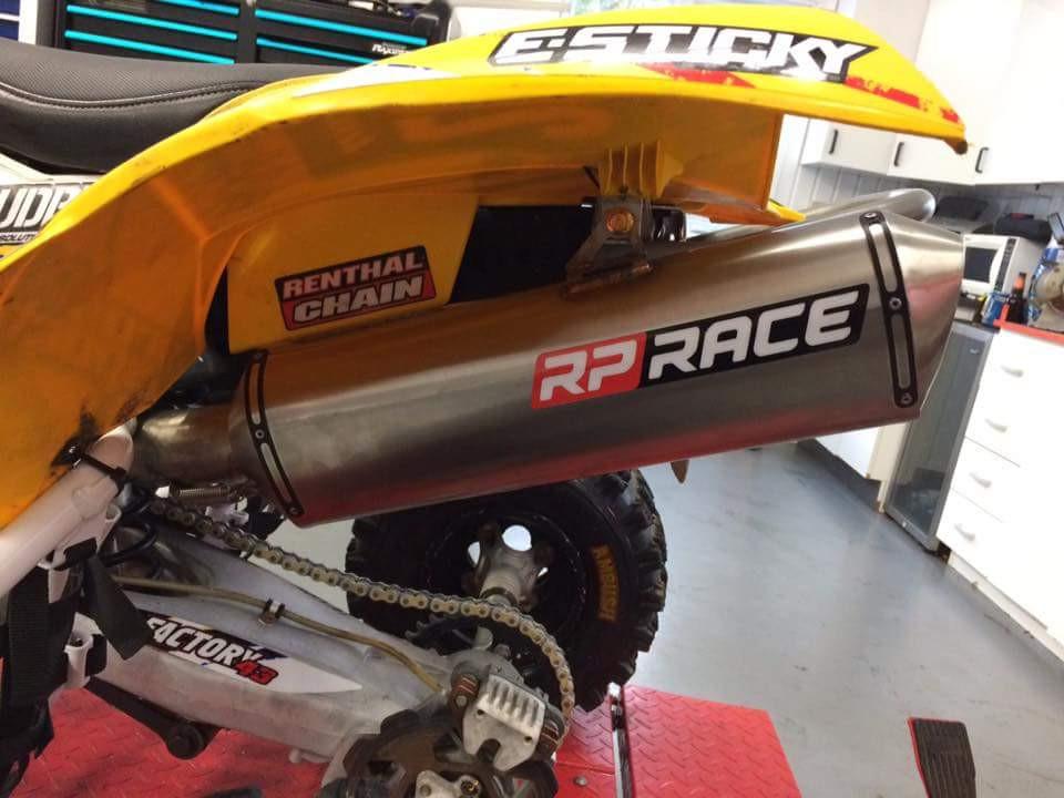 Can-Am DS450 Exhaust System